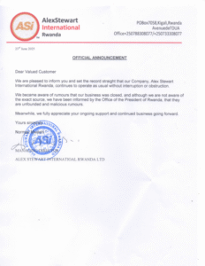 Read more about the article Official announcement